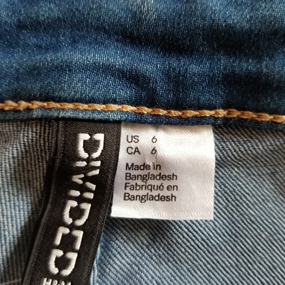 H&M High Waist Super Skinny Jeans.  Size 6 - Picture 8 of 12